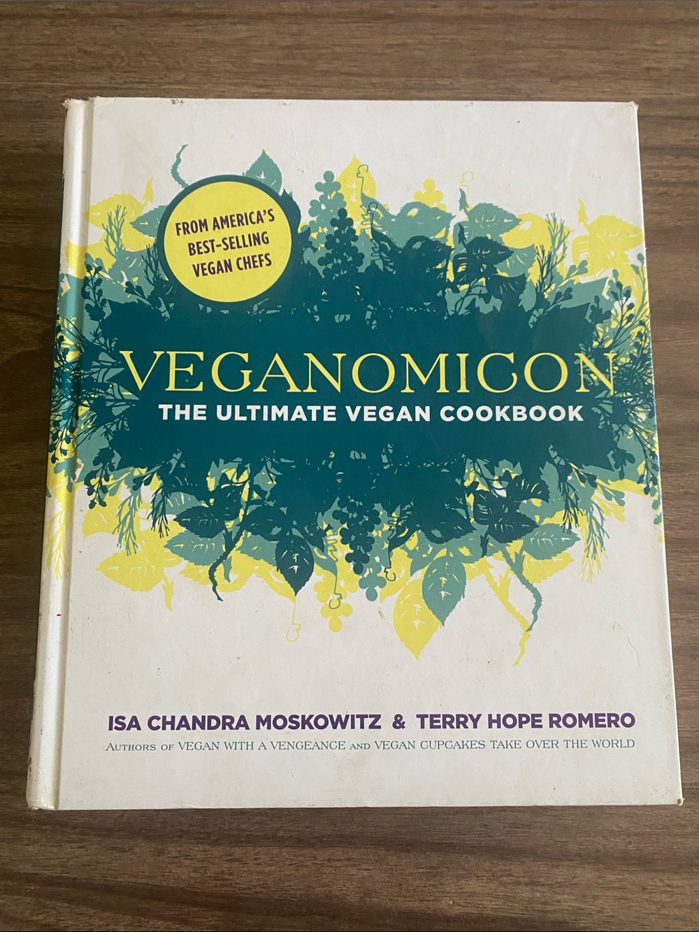 Veganomicon The Ultimate Vegan Cookbook - White, Teal, Yellow